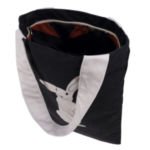 Alternative view of Dark Rabbit Tote Bag