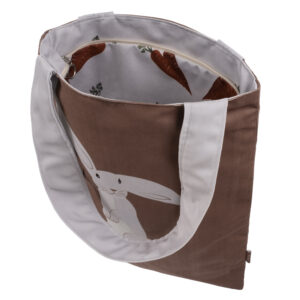 Alternative view of Brown Rabbit Tote Bag