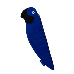 Blue Parrot Pencil Case