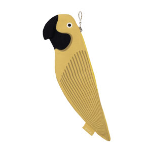 Yellow Parrot Pencil Case