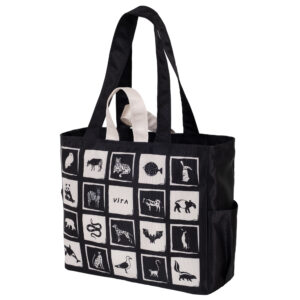 Black Animals Weekend Bag | Medium