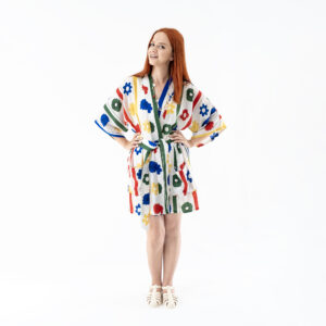 Alternative view of FlowerFlow Kimono