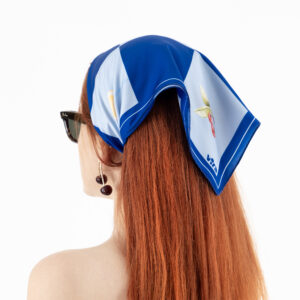 Alternative view of Fruits Checker Bandana