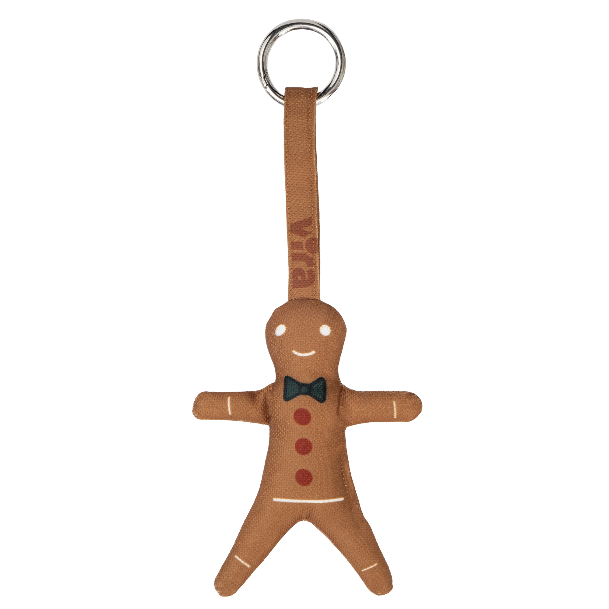 Gingerbread Man Bag Charm