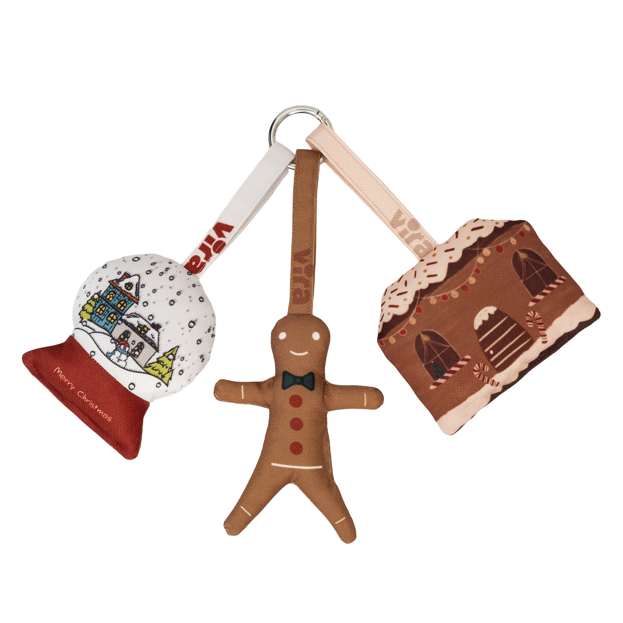 Gingerbread Man Bag Charm - Görsel 4