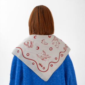 Alternative view of Red Fairytale Scarf