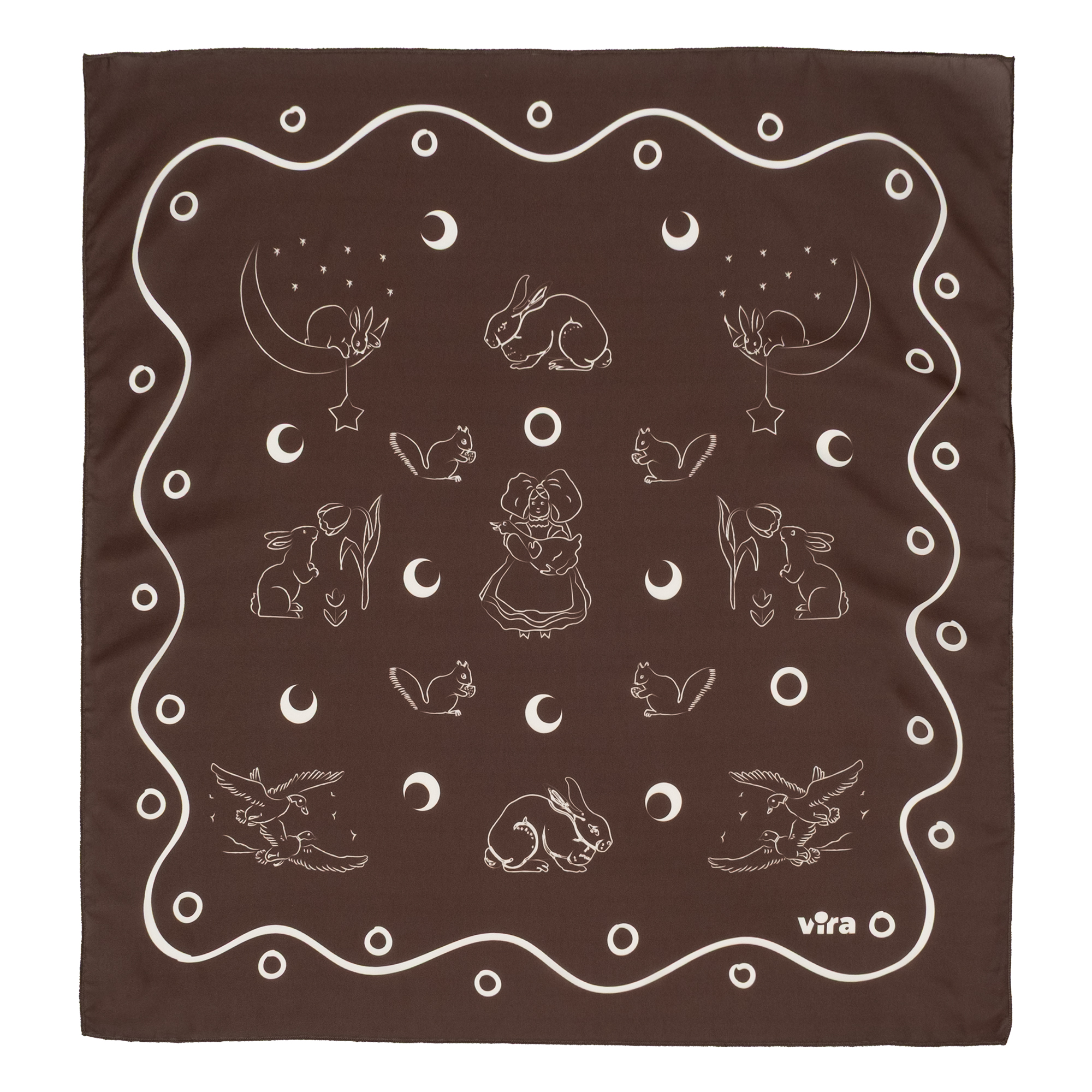 Brown Fairytale Scarf