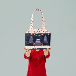Alternative view of Snowy Gingerbread House Handbag