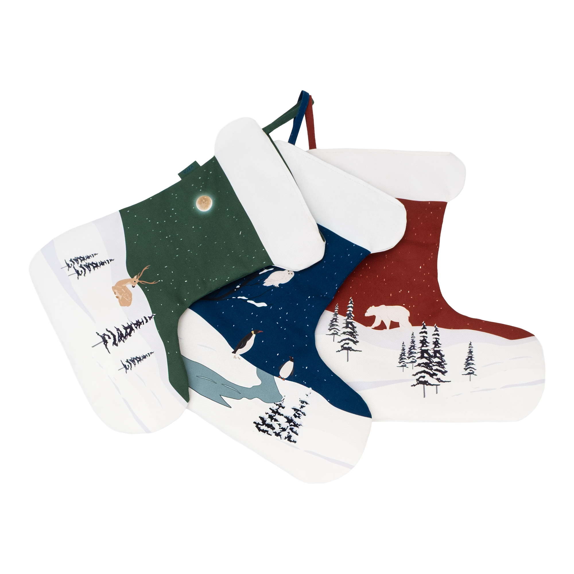 Christmas Socks | Dark Blue - Görsel 3